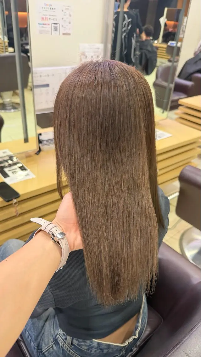 カラー ヘアカラー mira🎀 ┊︎透明感カラー🫧のヘアスタイル