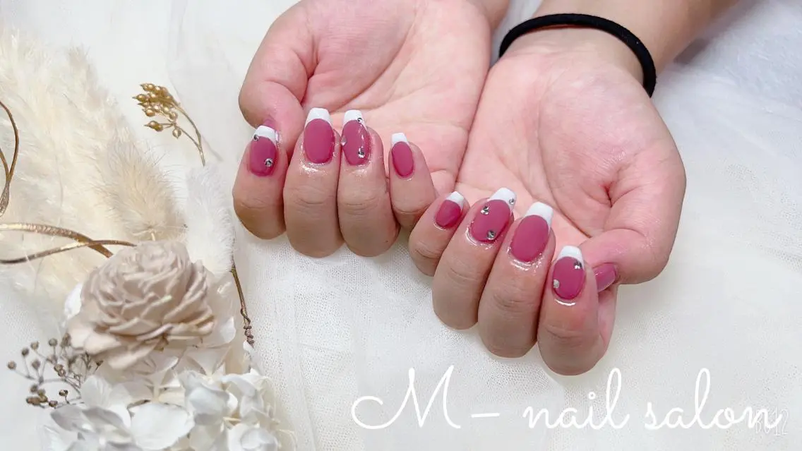 ネイル フレンチネイル M_ nail salonのネイルデザイン