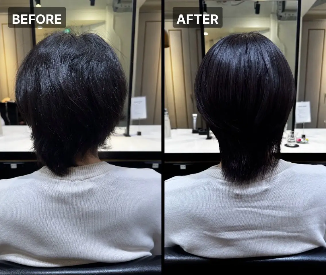 メンズ 縮毛矯正 藤崎 雲雀のヘアスタイル