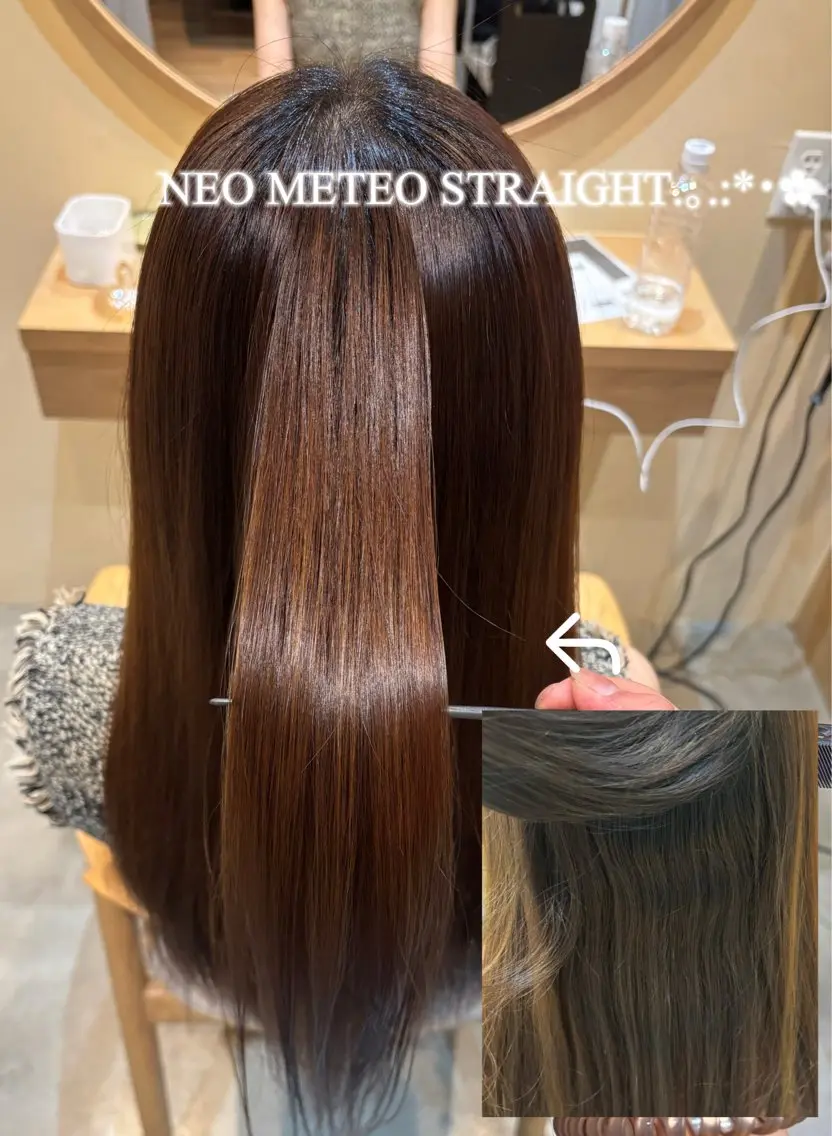縮毛矯正 波多野 聖のヘアスタイル