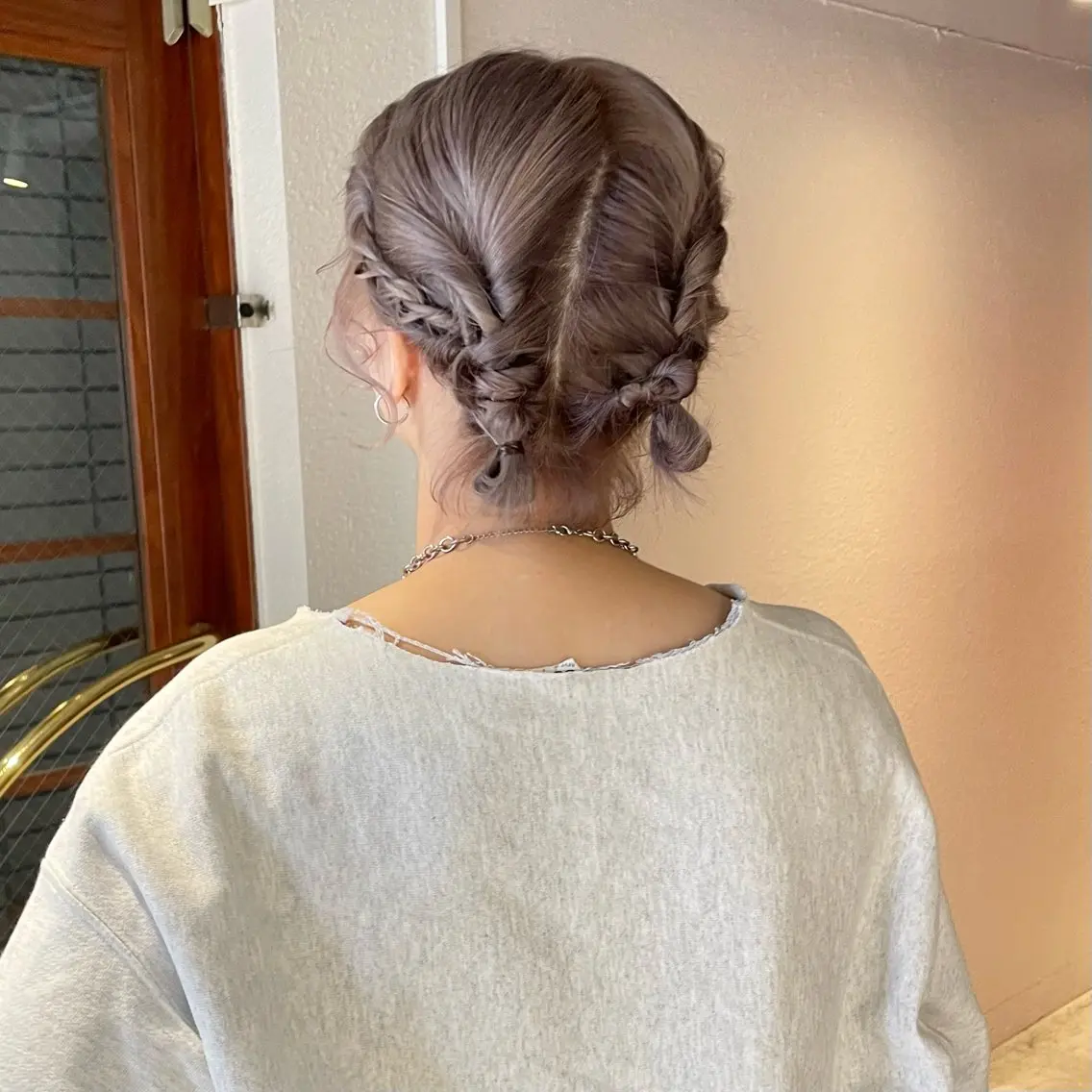 ミディアム カラー カット ヘアカラー 🍊暖色×顔周り 🍊cocoroのヘアスタイル
