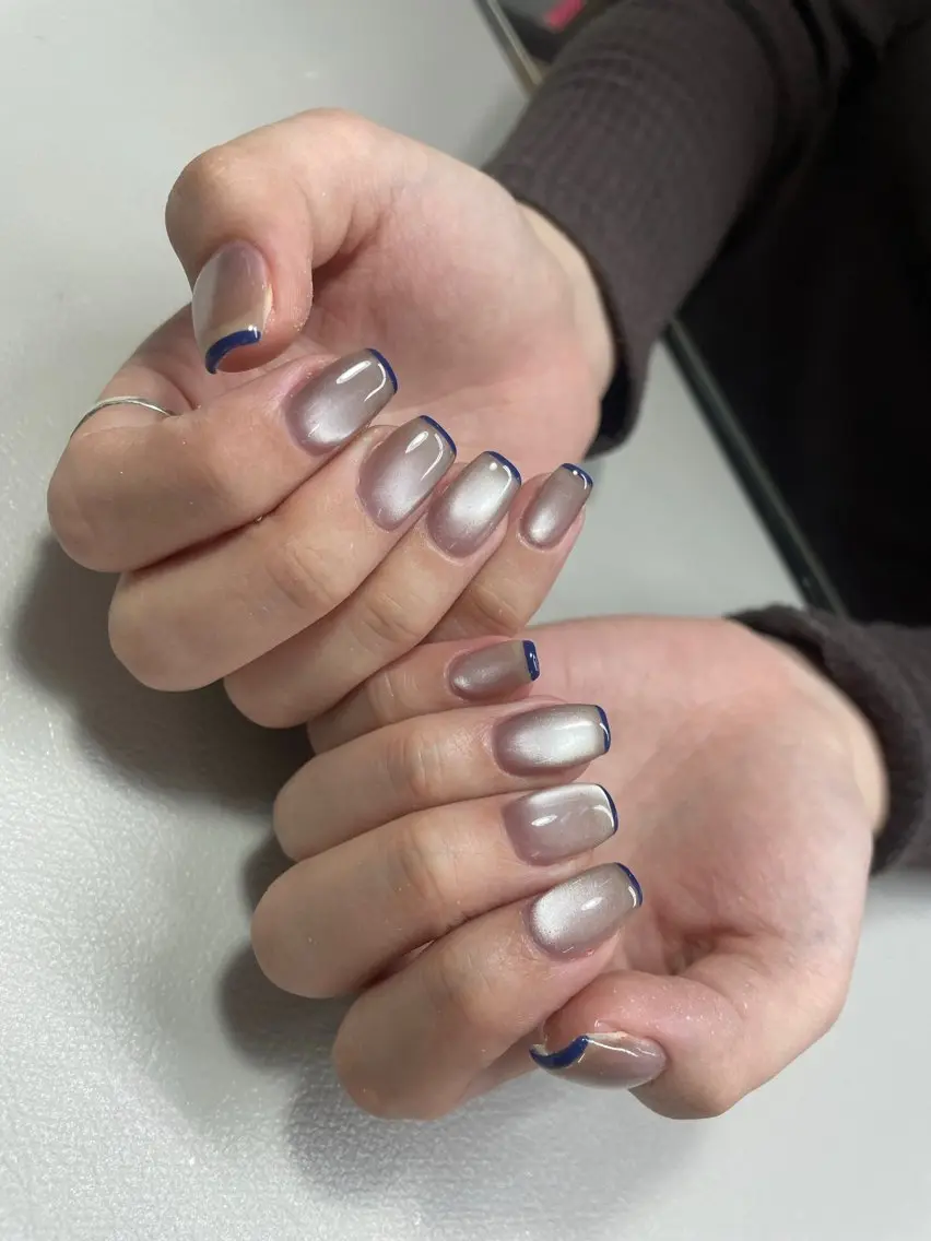 ネイル フレンチネイル ハンドネイル Ann nailのネイルデザイン