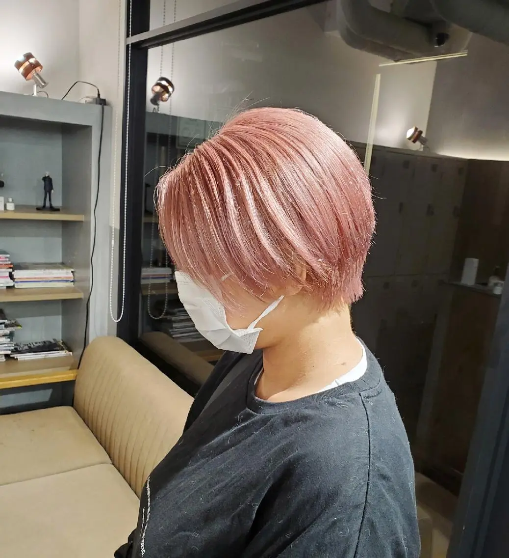 ショート カット ヘアカラー トリートメント ✨本日空きあります✨ 遠田コウヘイ🌟のヘアスタイル