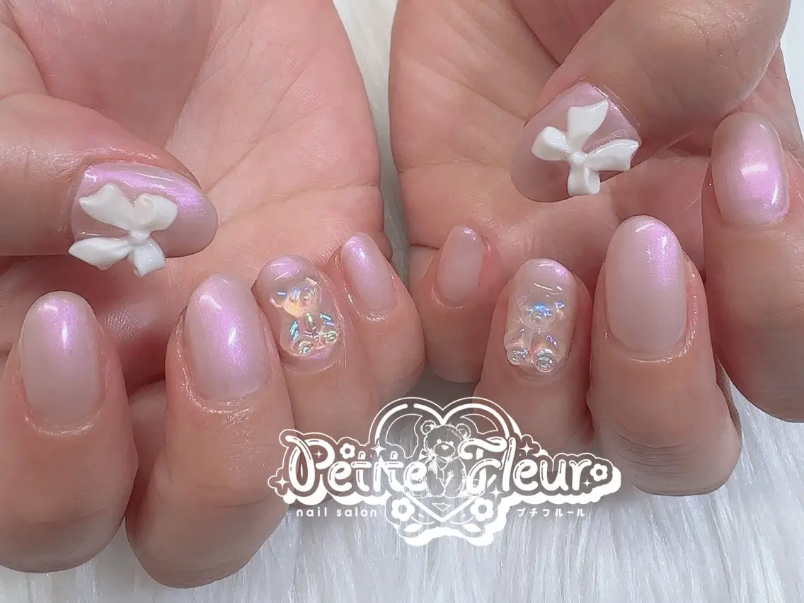 ネイル ハンドネイル ❁⃘*。Petite fleur❁⃘*りさのネイルデザイン