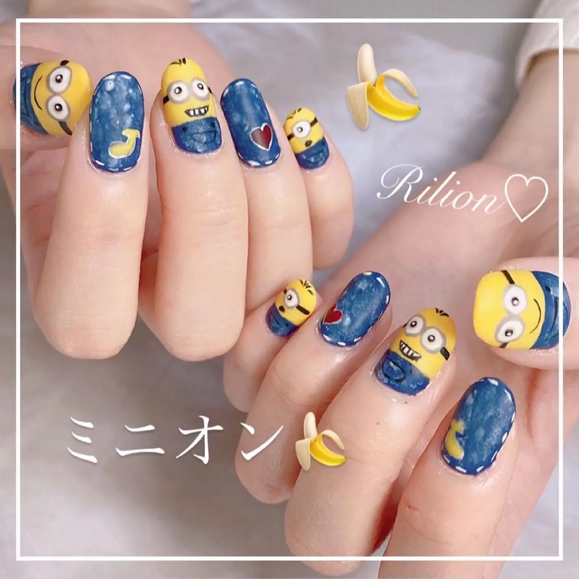 ネイル アートネイル RiLion💗 Risa🦋💜のネイルデザイン