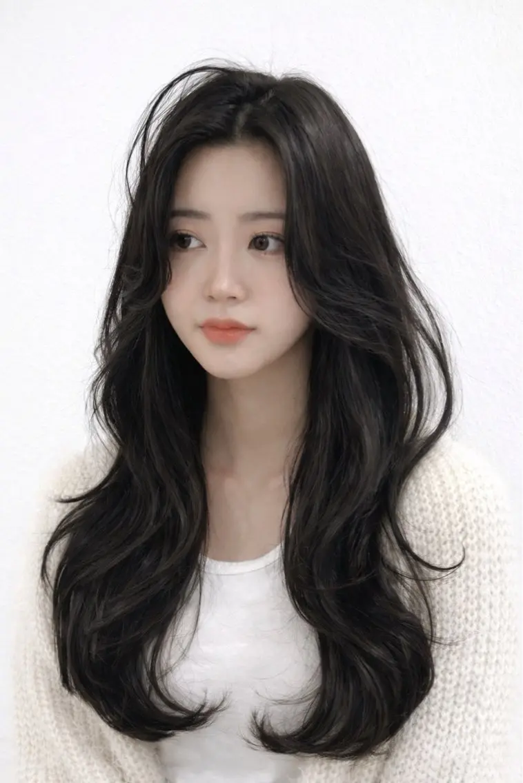 パーマ 本場韓国ヘア特化 아이비/Aibiのヘアスタイル