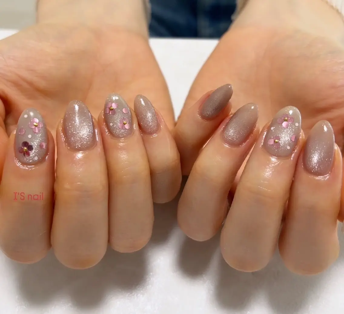 ネイル フラワーネイル I'S nail 佐野のネイルデザイン