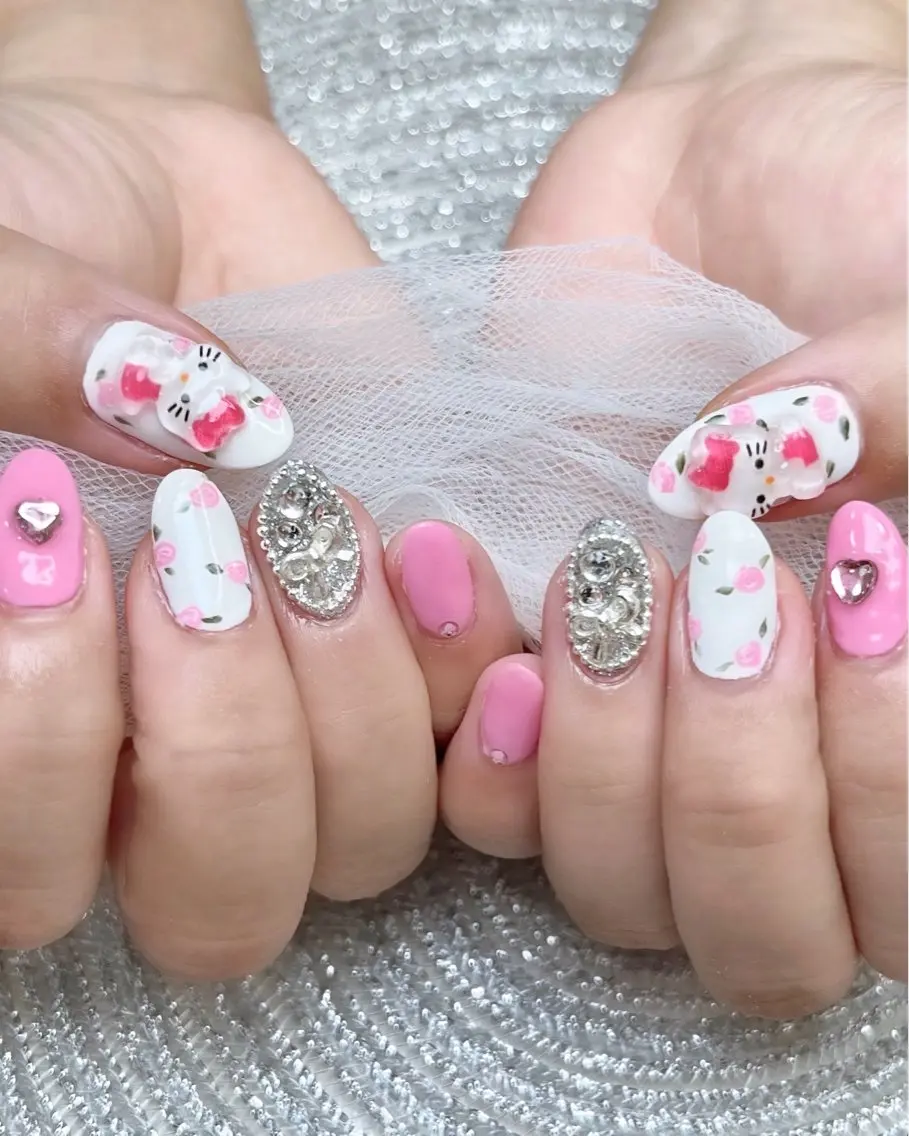 ネイル ハンドネイル plume nail ☆韓国ネイルのネイルデザイン