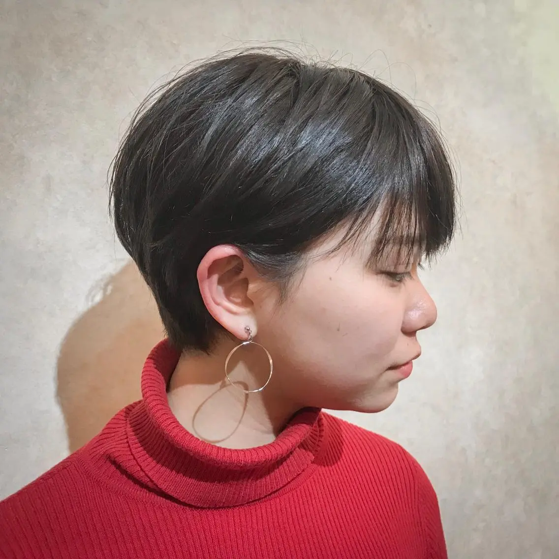 ショート カラー ショートボブ ボブ ショートヘア 前田 敬太のヘアスタイル