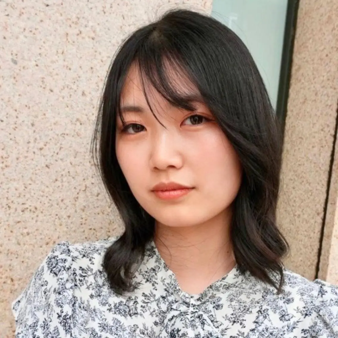 セミロング パーマ レイヤーカット シースルーバング 小顔カット ❇️安達 優心❇️ レイヤー/艶髪特化のヘアスタイル