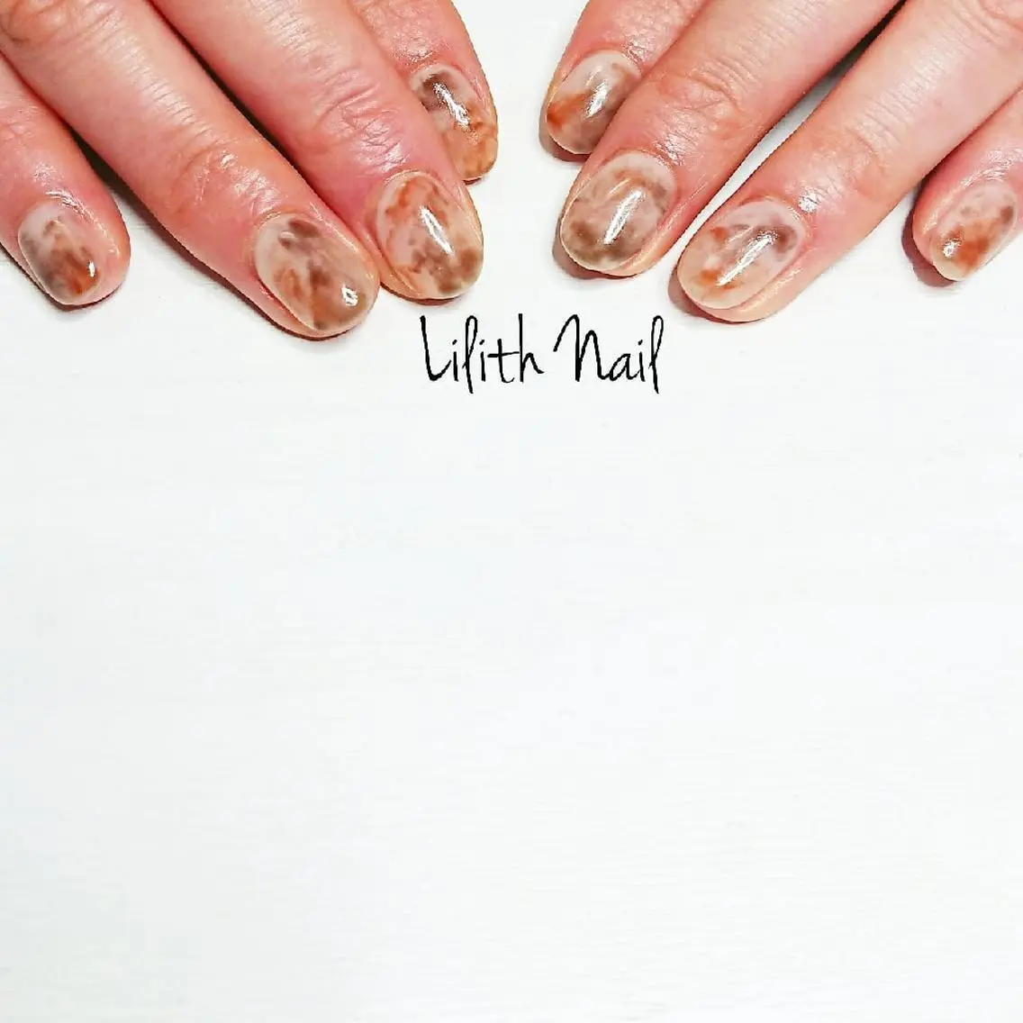 ネイル ニュアンスネイル ハンドネイル Lilith Nailのネイルデザイン