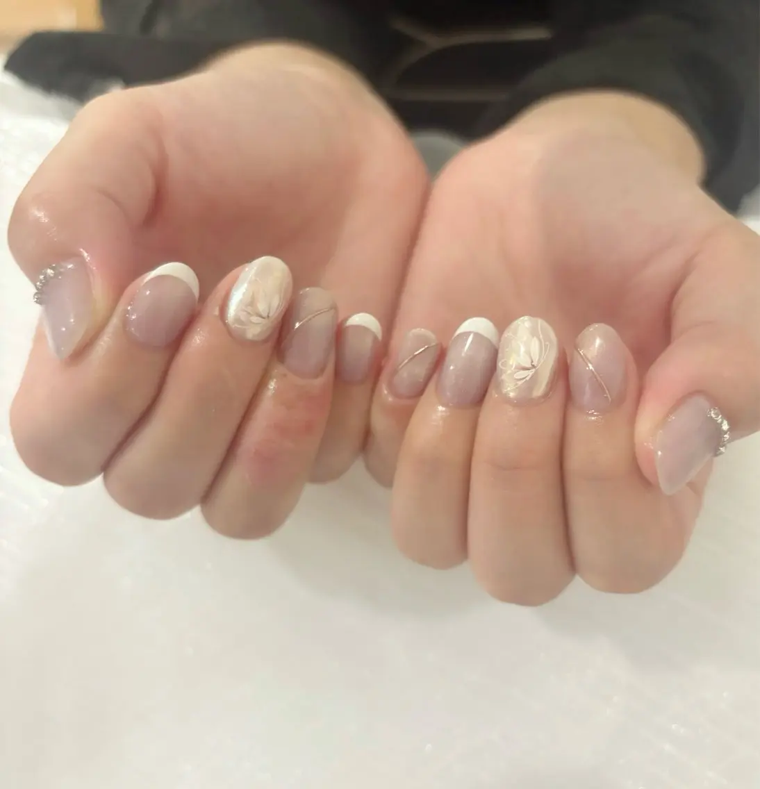 ネイル マグネットネイル ハンドネイル kaho  🧸🎀 RiLionのネイルデザイン