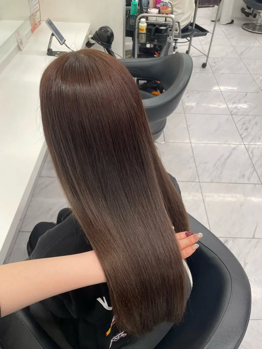 ロング カラー 🎀暖色/ラベンダー /paru🤍のヘアスタイル