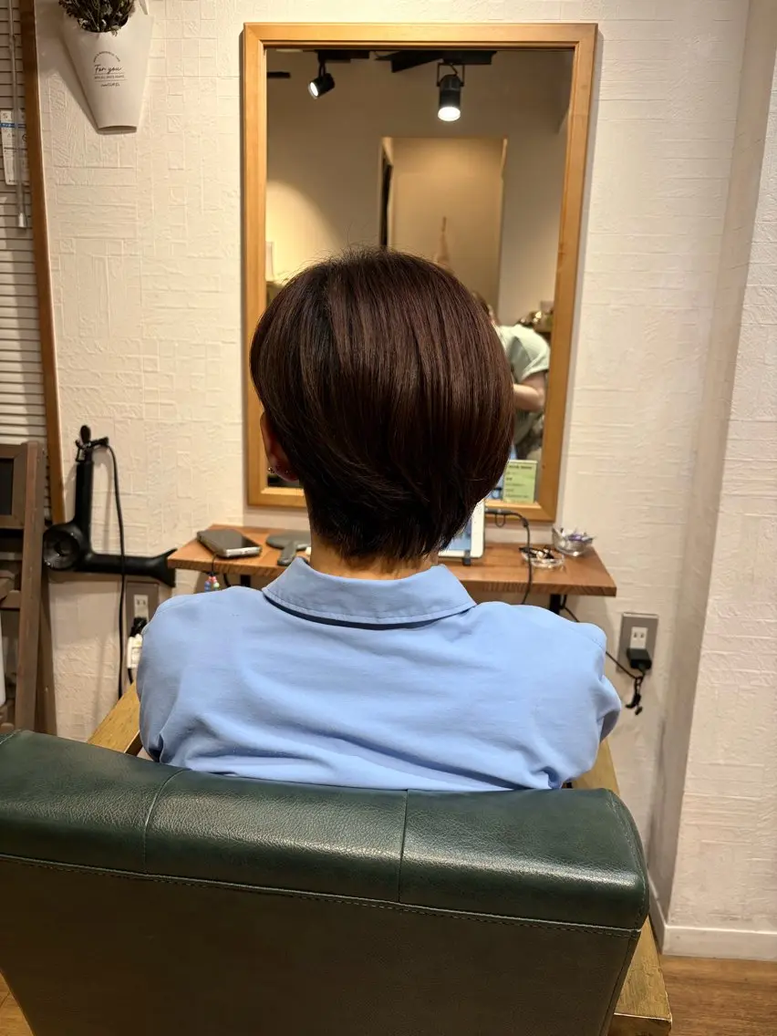 ショート カラー レイヤー透明感カラー /gima🌱のヘアスタイル