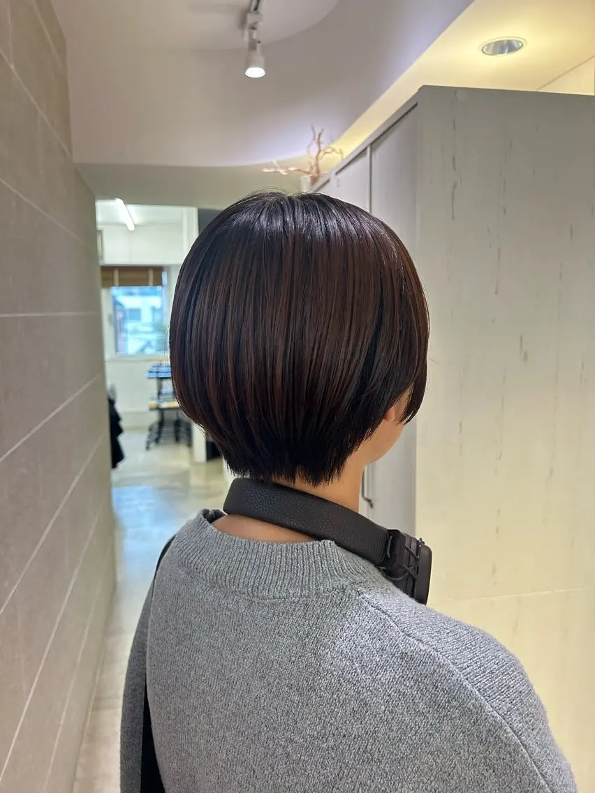 ショート ショートヘア ボブ/レイヤー/表 参道/美容師♡ゆいかのヘアスタイル