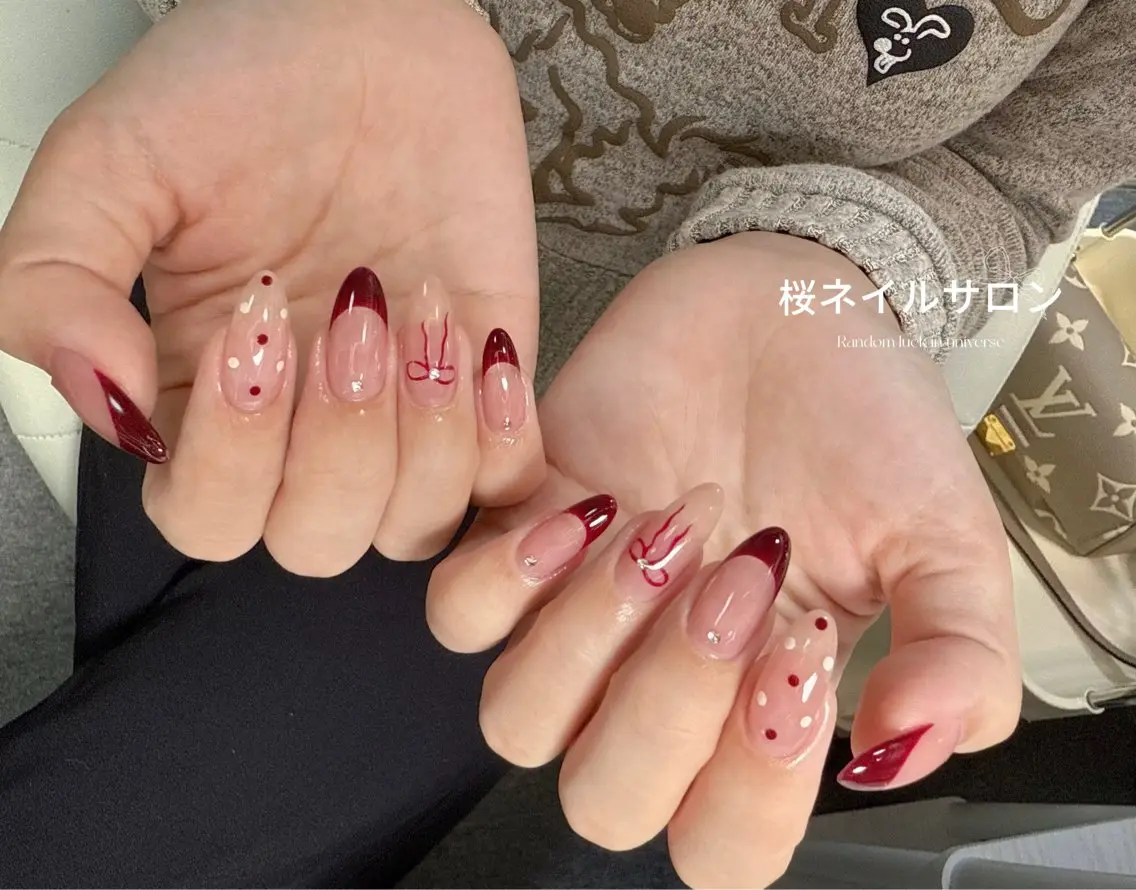 ネイル アートネイル フットネイル フレンチネイル ジェルネイル ニュアンスネイル ハンドネイル 桜 ネイルのネイルデザイン