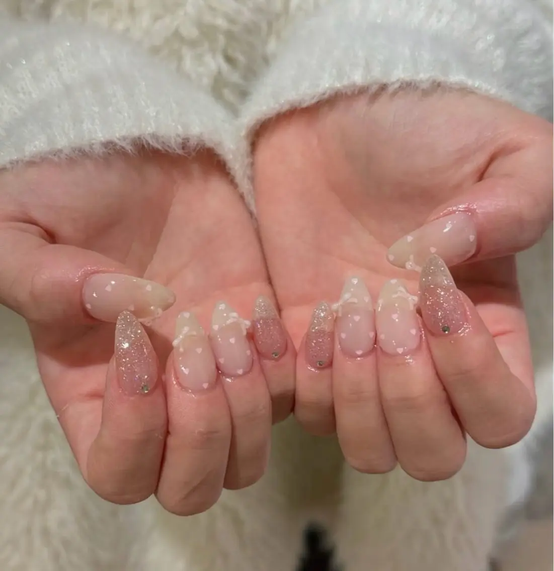 ネイル オーロラネイル べっ甲ネイル チークネイル 成人式 長さ出し ハンドネイル ハンドケア For you. Nail Salonのネイルデザイン