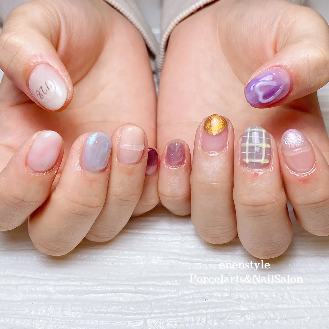 ネイル 🐾enen style 🐾のネイルデザイン
