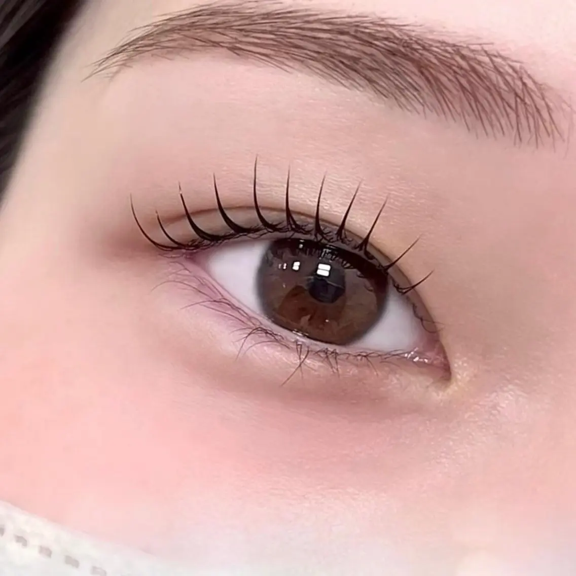 シングルフラットラッシュ80本✨(オフなし)アイシャンプー付き🫧の写真