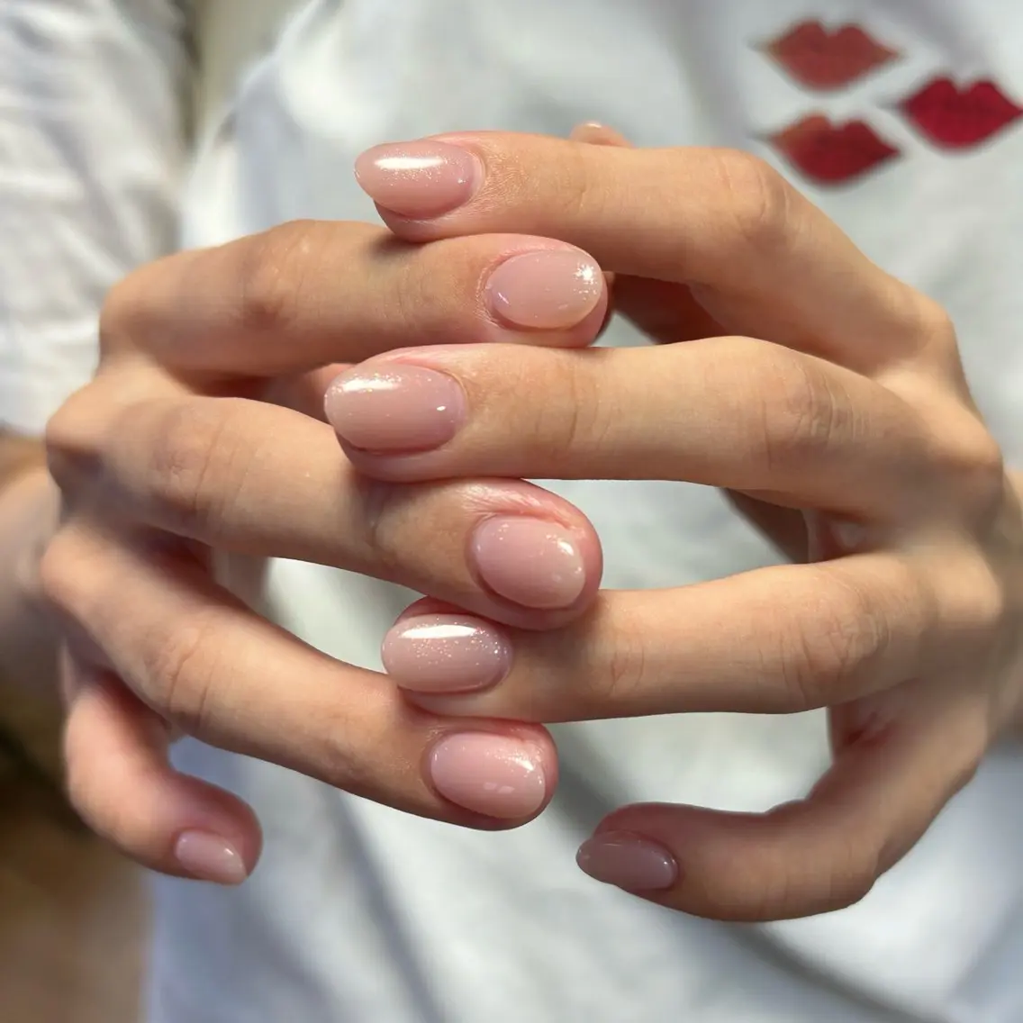 ネイル ラメ(グリッター) ワンカラーネイル ハンドネイル Lofinails ちひろのネイルデザイン