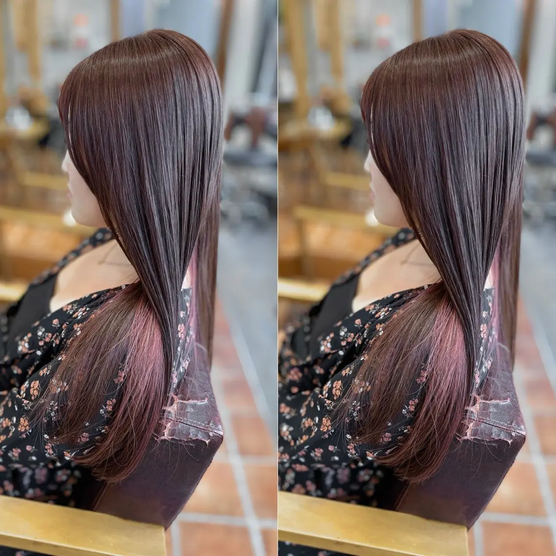 セミロング カット ヘアカラー 木村丈晴✂️ご来店 お待ちしてます😊のヘアスタイル