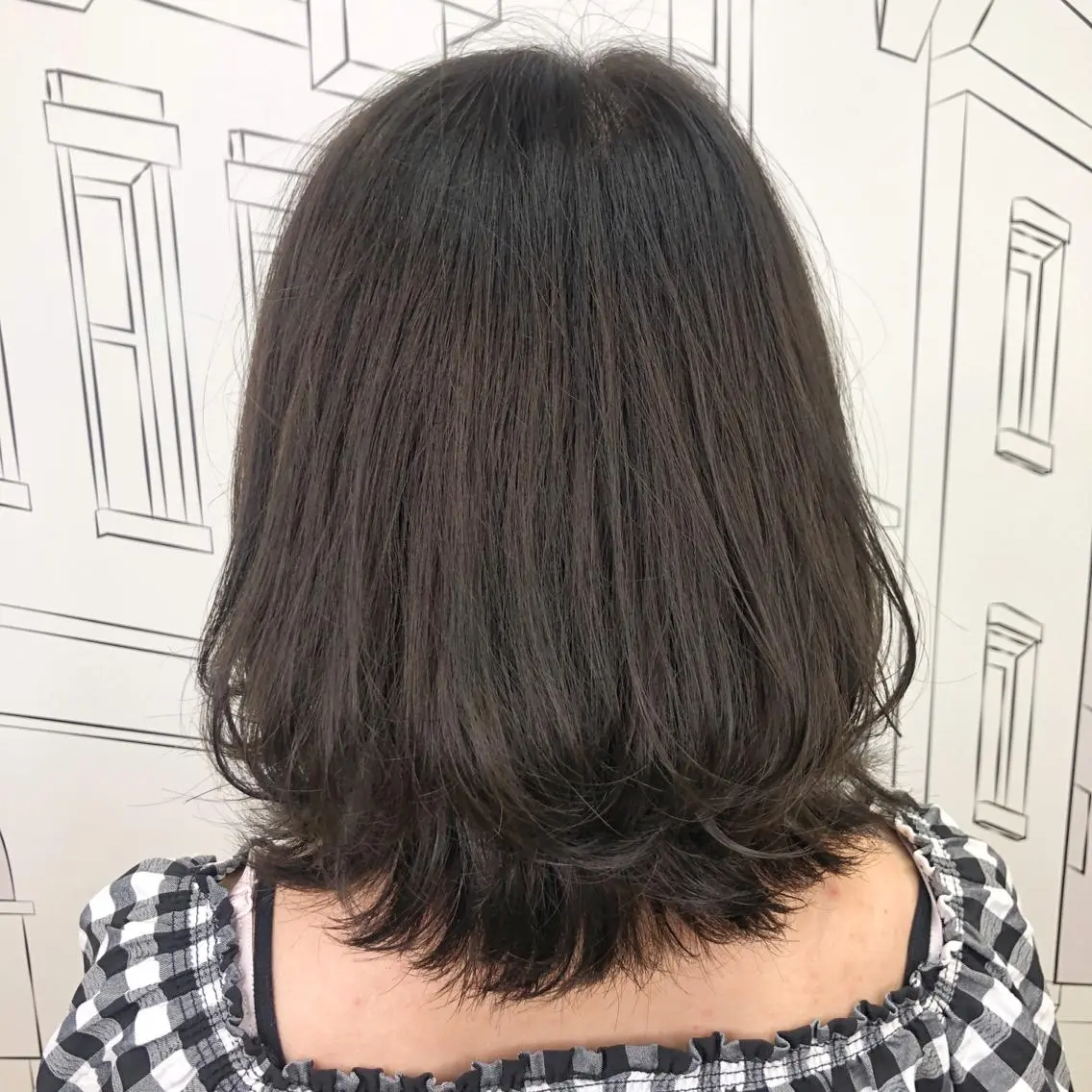 ミディアム 坪井 彰吾のヘアスタイル