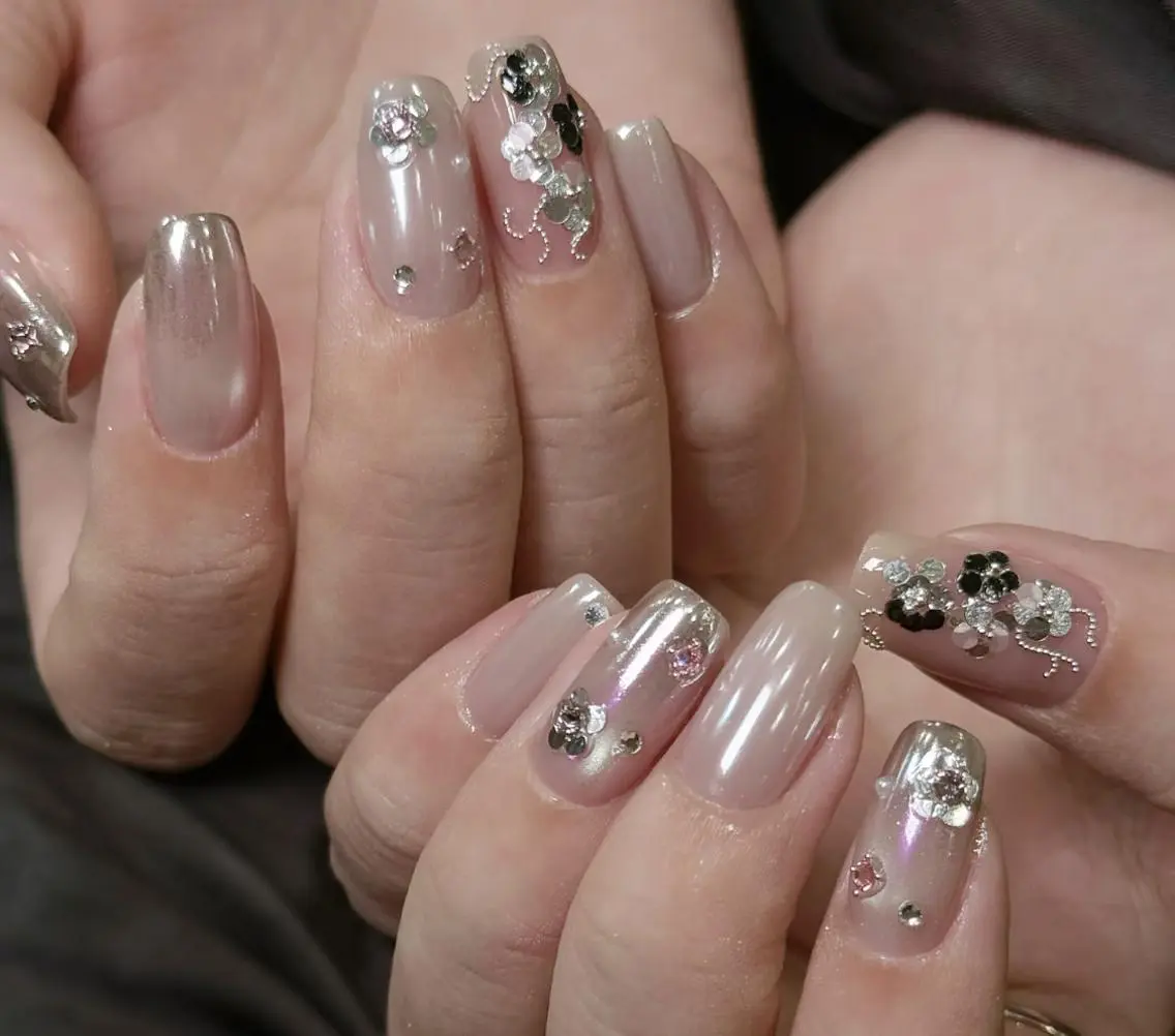 ネイル ハンドネイル 🎀 UU_nailのネイルデザイン