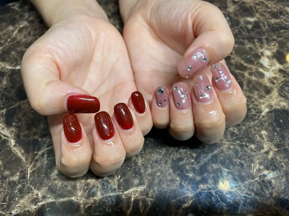 ネイル ハンドネイル IROHA Nail 矢掛萌子のネイルデザイン