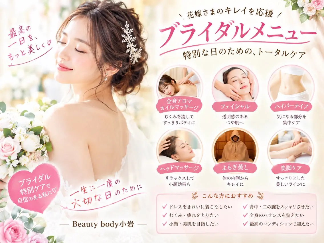 Beautybody アロマエステ再来のエステ・リラクイメージ