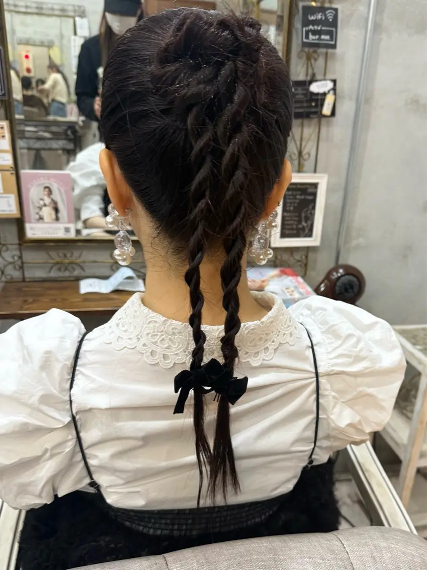 ロング ヘアセット モデル様募集中/ 吉祥寺/ほえみのヘアスタイル