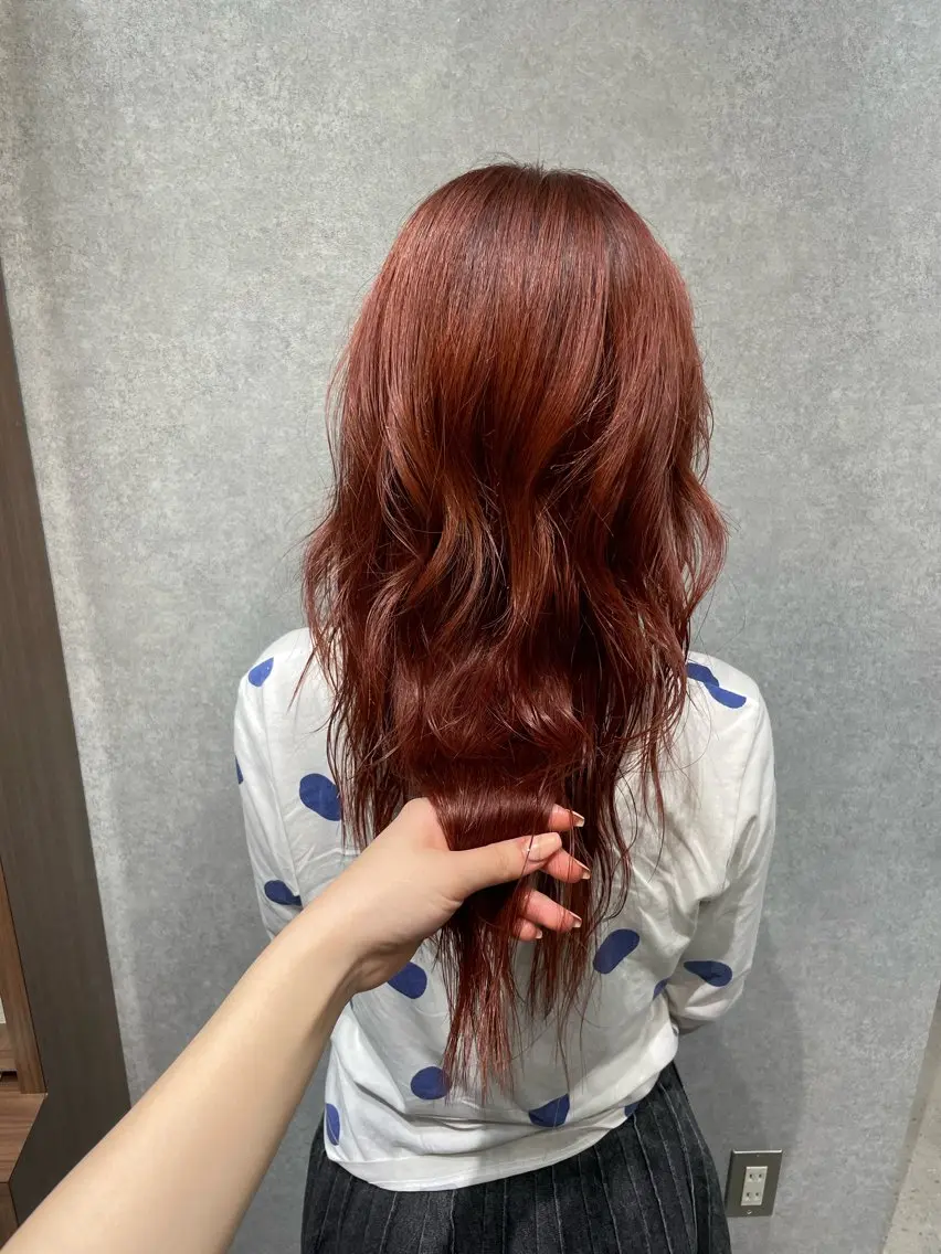 ロング Daisy🎀透け感 カラー🎀JUNAのヘアスタイル