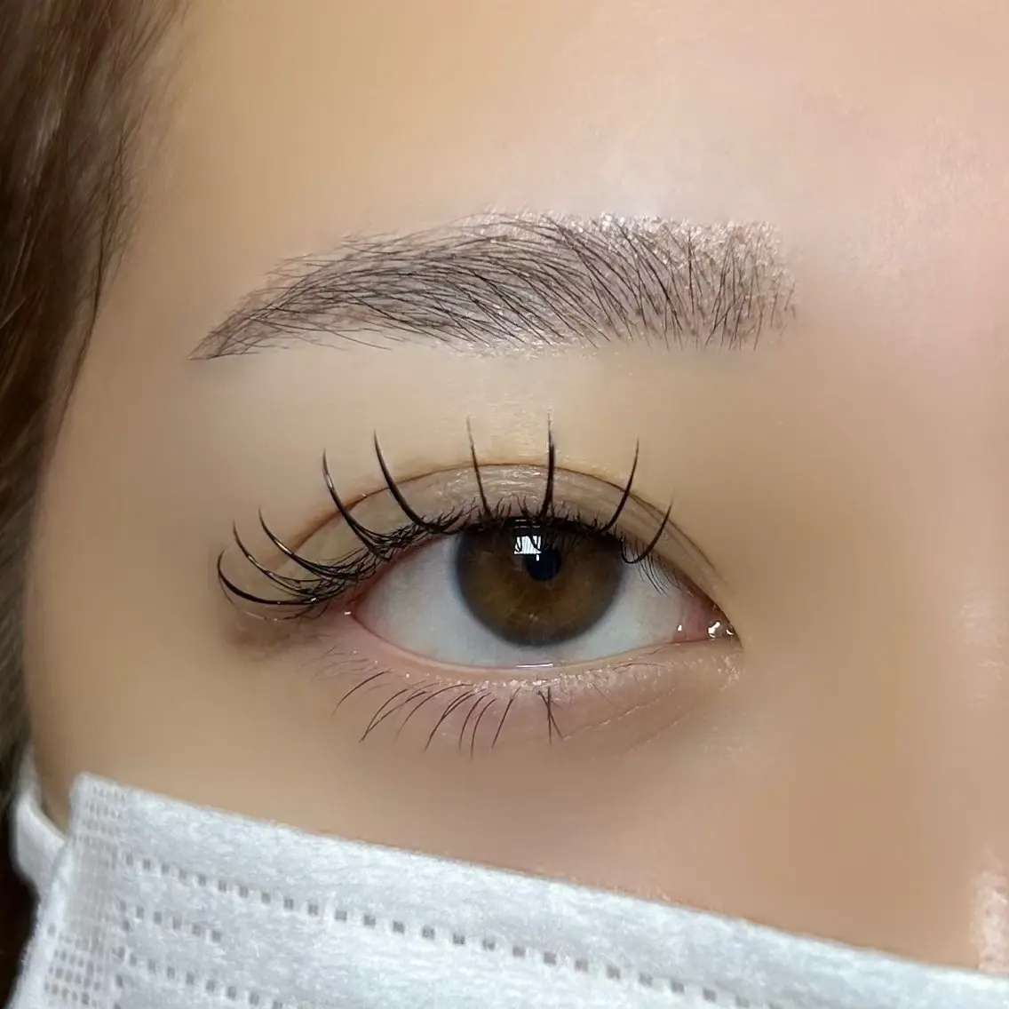 韓国風🇰🇷束感マツエク100本💖コーティング付き✨【✨LED＋1500円✨】の写真