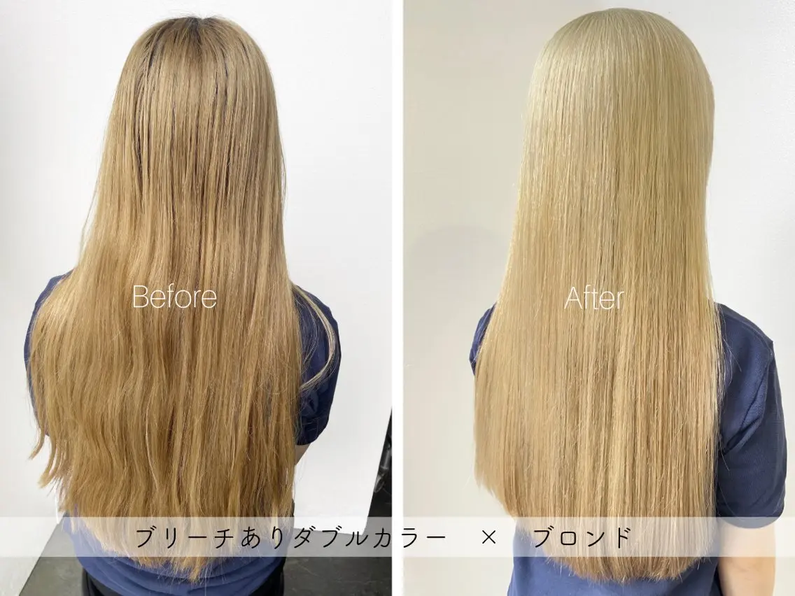 カラー ブリーチ ダブルカラー SARAJU 仁川店【カラー特化】のヘアスタイル
