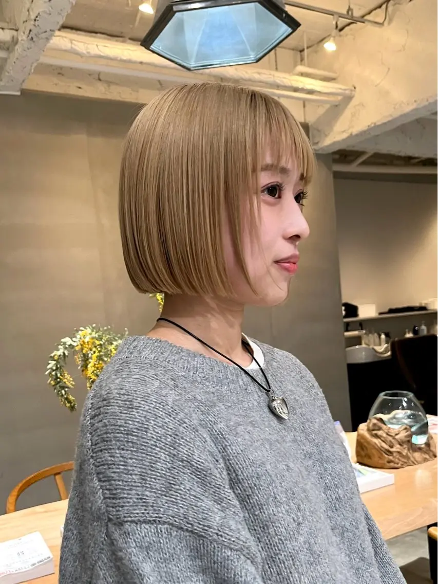 ショート 中村 玲音のヘアスタイル