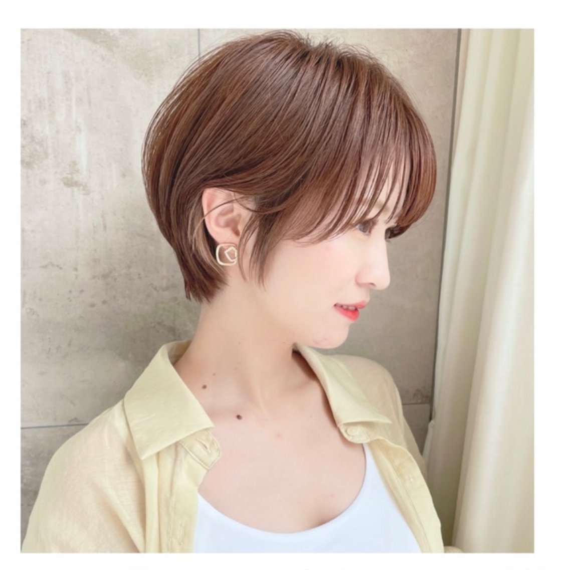 ショート ボブ／ショートモデル 募集中🫧ゆい🌼のヘアスタイル