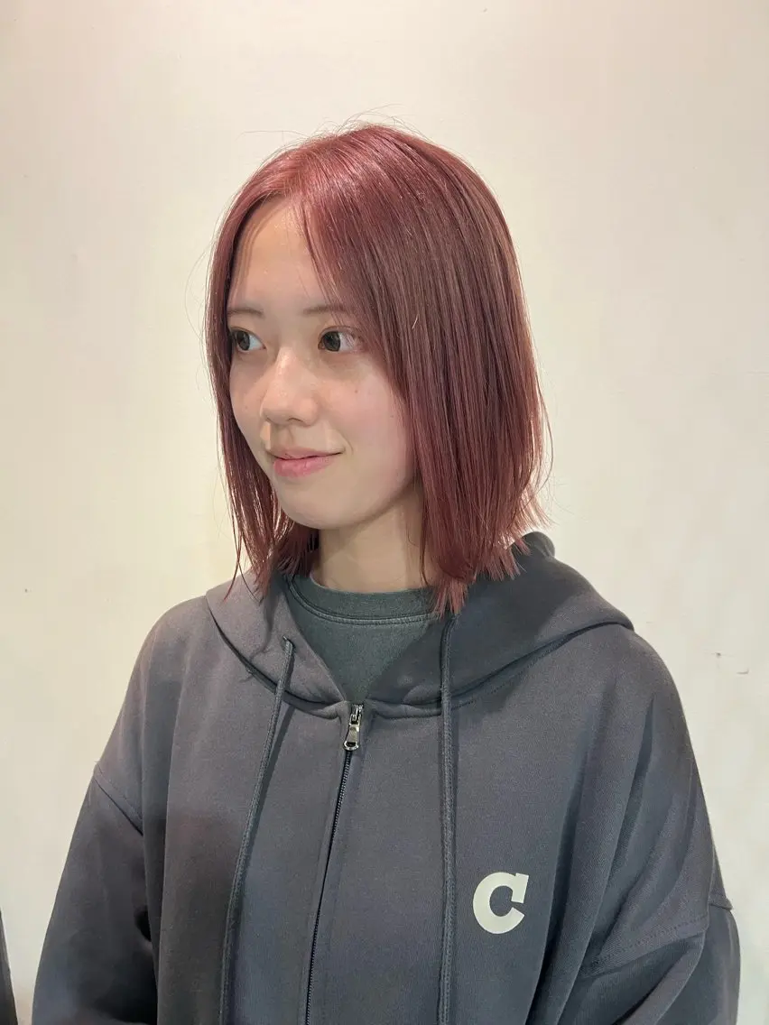 ショート カット ヘアカラー トリートメント yuuna. 🪽のヘアスタイル