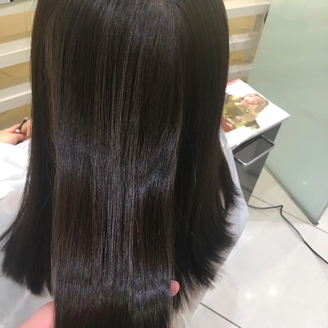 ロング カラー パーマ ヘアアレンジ ネイル マツエク・マツパ 💎耳ツボジュエリー ×銀座美容室💎のヘアスタイル