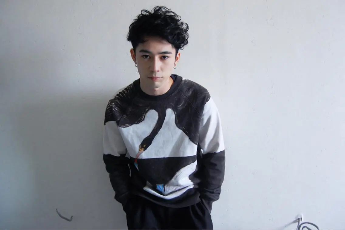 ショート ミディアム カラー パーマ メンズ SUZUKI KEISUKEのヘアスタイル