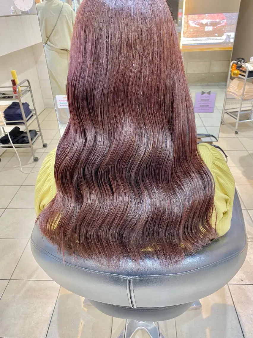 カラー 森 桃菜のヘアスタイル