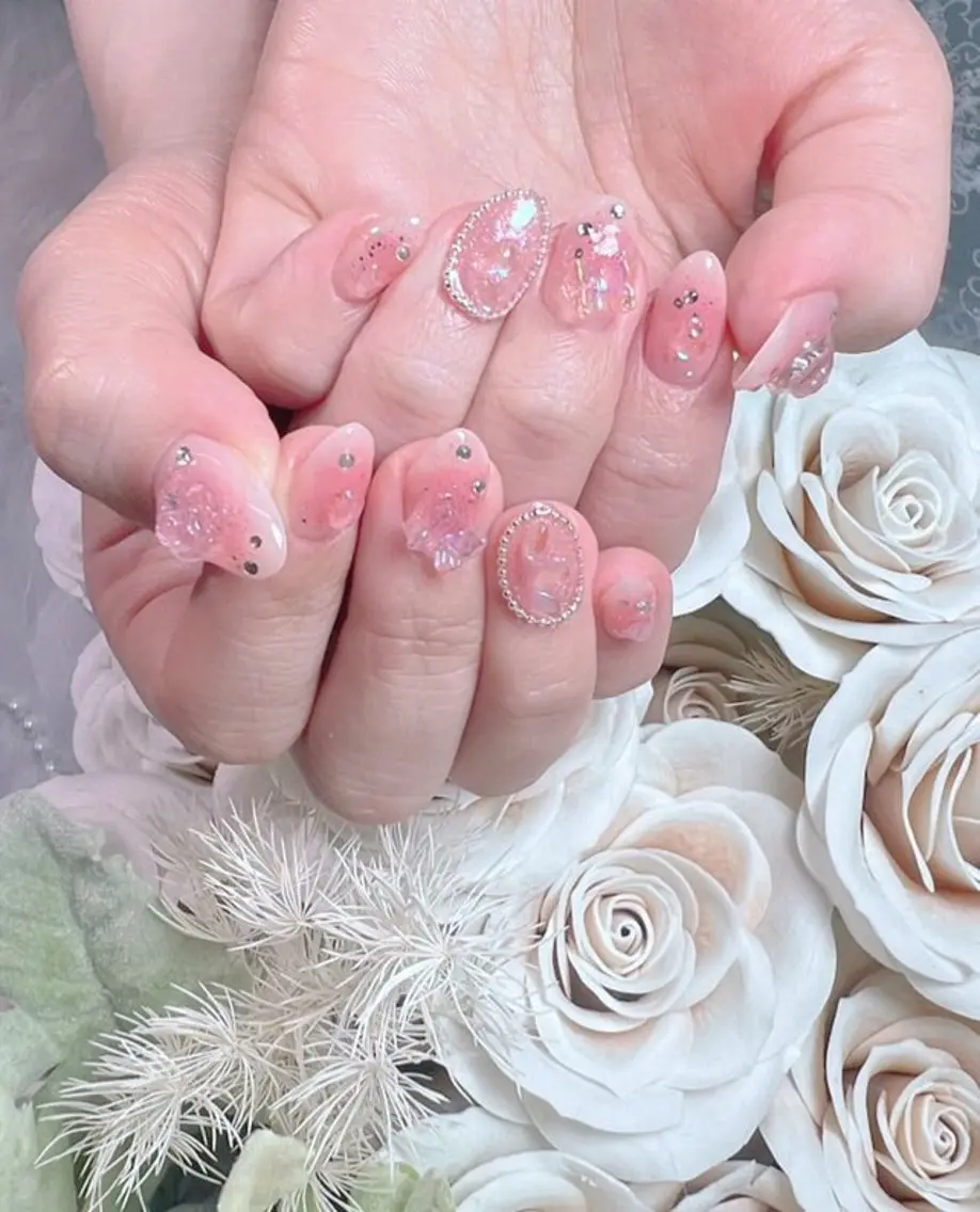 ネイル 韓国ネイル 持ち込み スカルプネイル ワンホンネイル ハンドネイル Painty nailのネイルデザイン