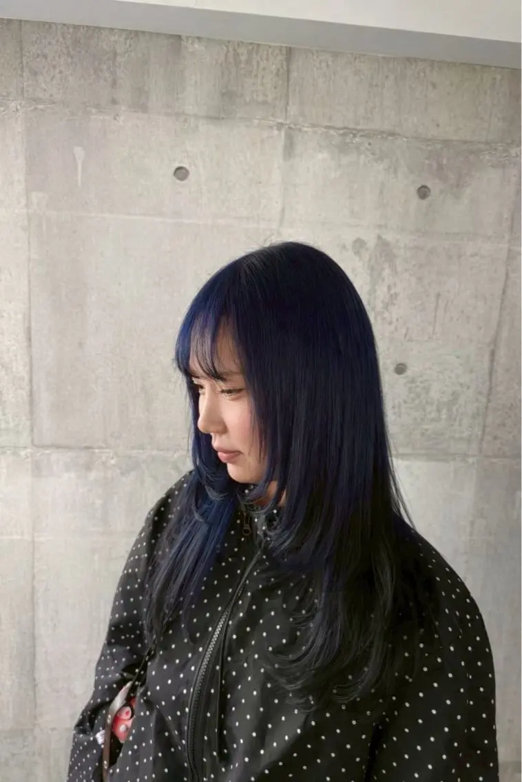 【💜💙寒色カラー限定💙💜】ワンカラー⚠️ロング料金かかりますの写真