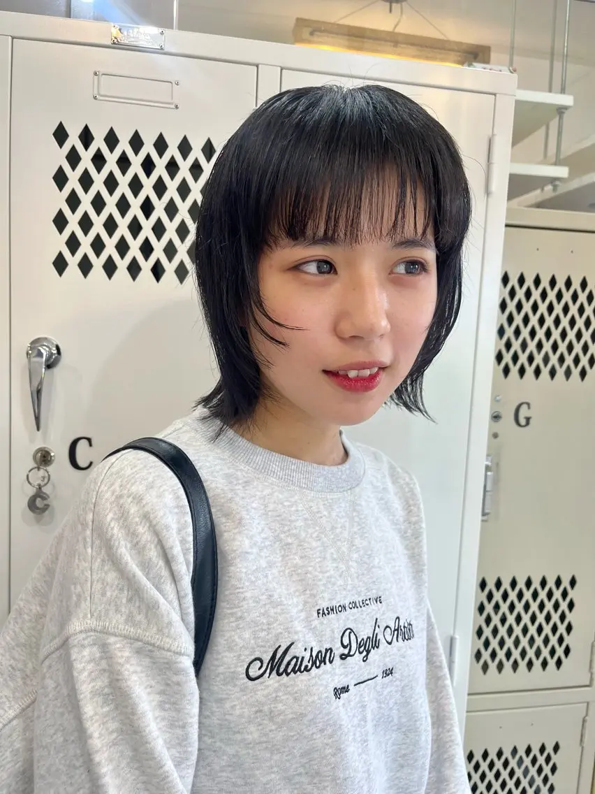 ショート カラー カット ヘアカラー トリートメント 🌼sunc HINAMI🌼のヘアスタイル