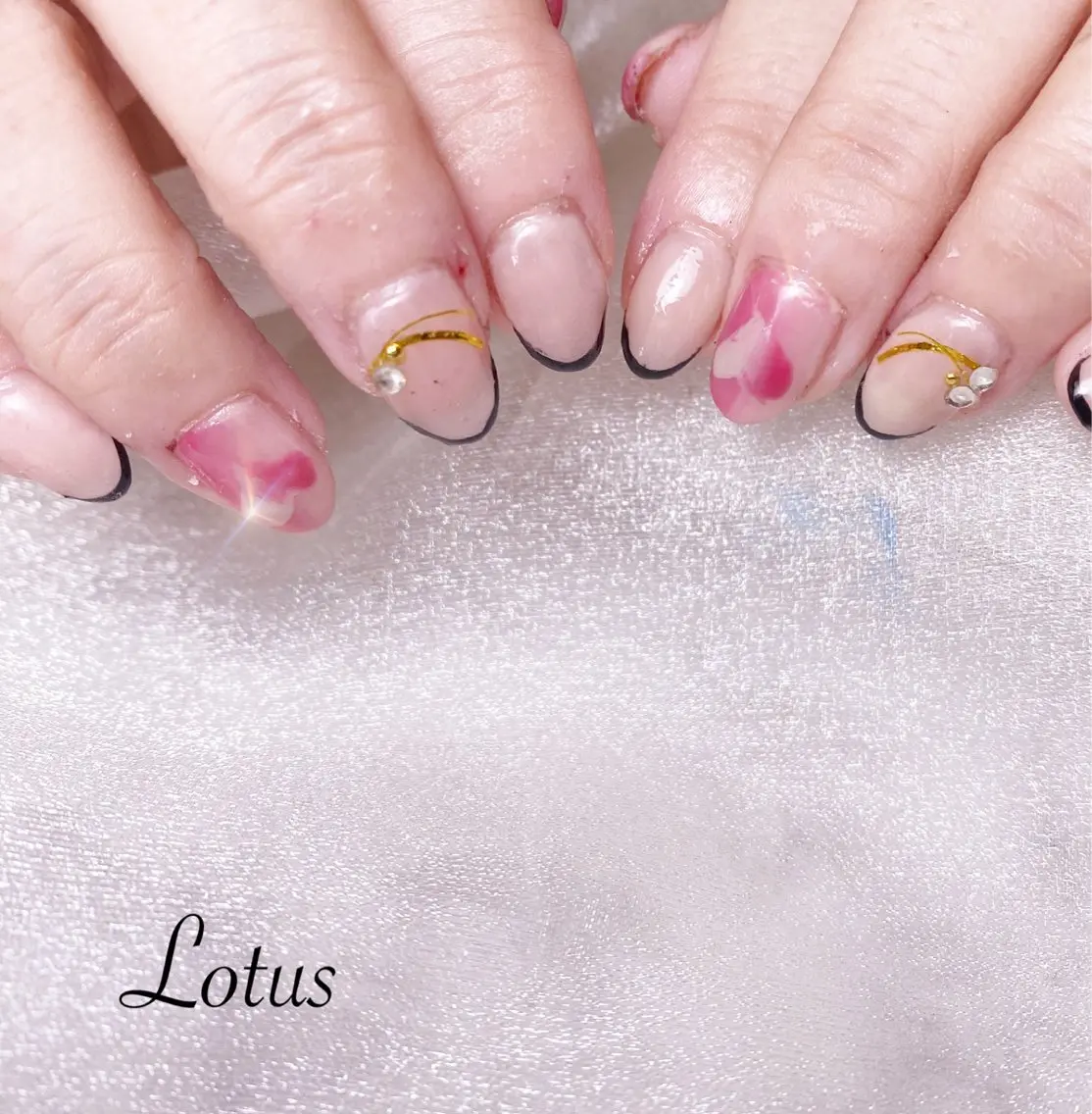 ネイル ハンドネイル ネイル＆脱毛 Lotus🌸のネイルデザイン