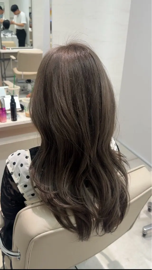 ロング ヘアアレンジ ヘアカラー トリートメント 大阪梅田🤎髪質改善 /reika♡のヘアスタイル