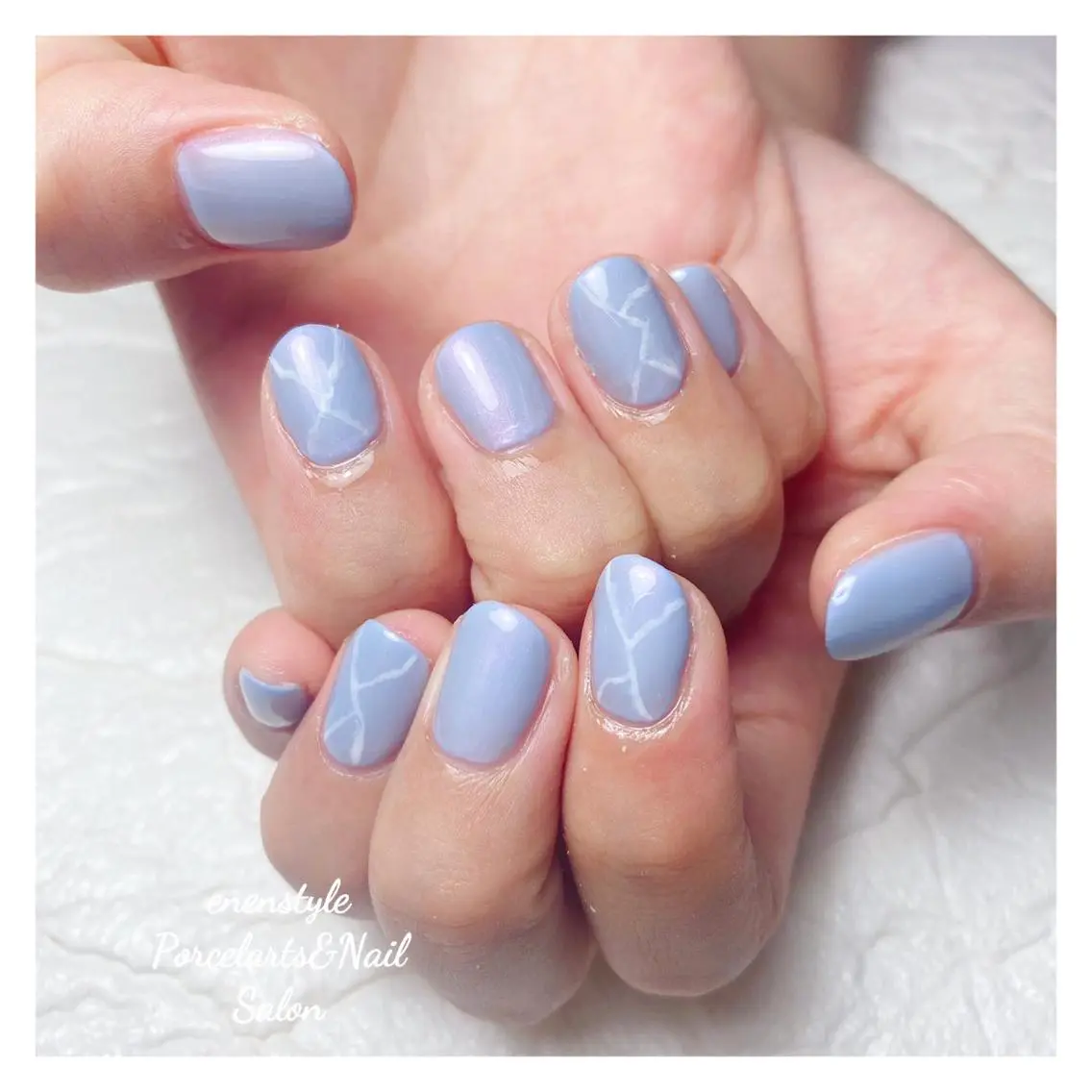 ミディアム ネイル 🐾enen style 🐾のネイルデザイン