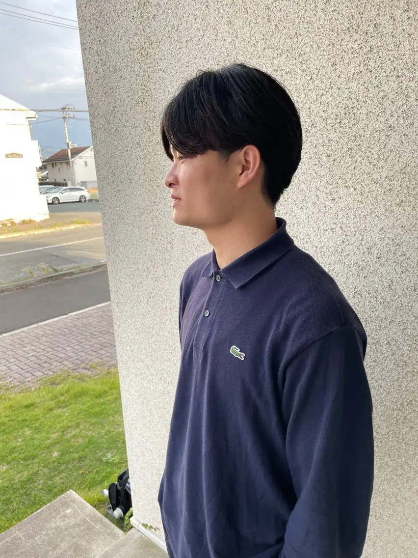 ショート パーマ ニュアンスパーマ カット 藤村 翔充のヘアスタイル