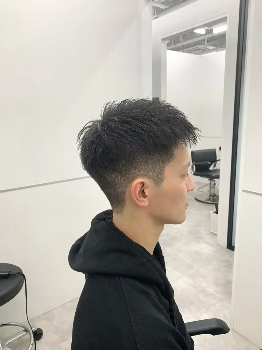 ショート メンズ カット ヘッドスパ 本格ヘッドスパ🌿 ×ヘア 佐藤のヘアスタイル
