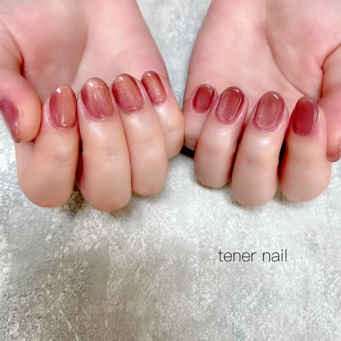 ネイル キラキラネイル マグネットネイル テネルネイル tener nailのネイルデザイン