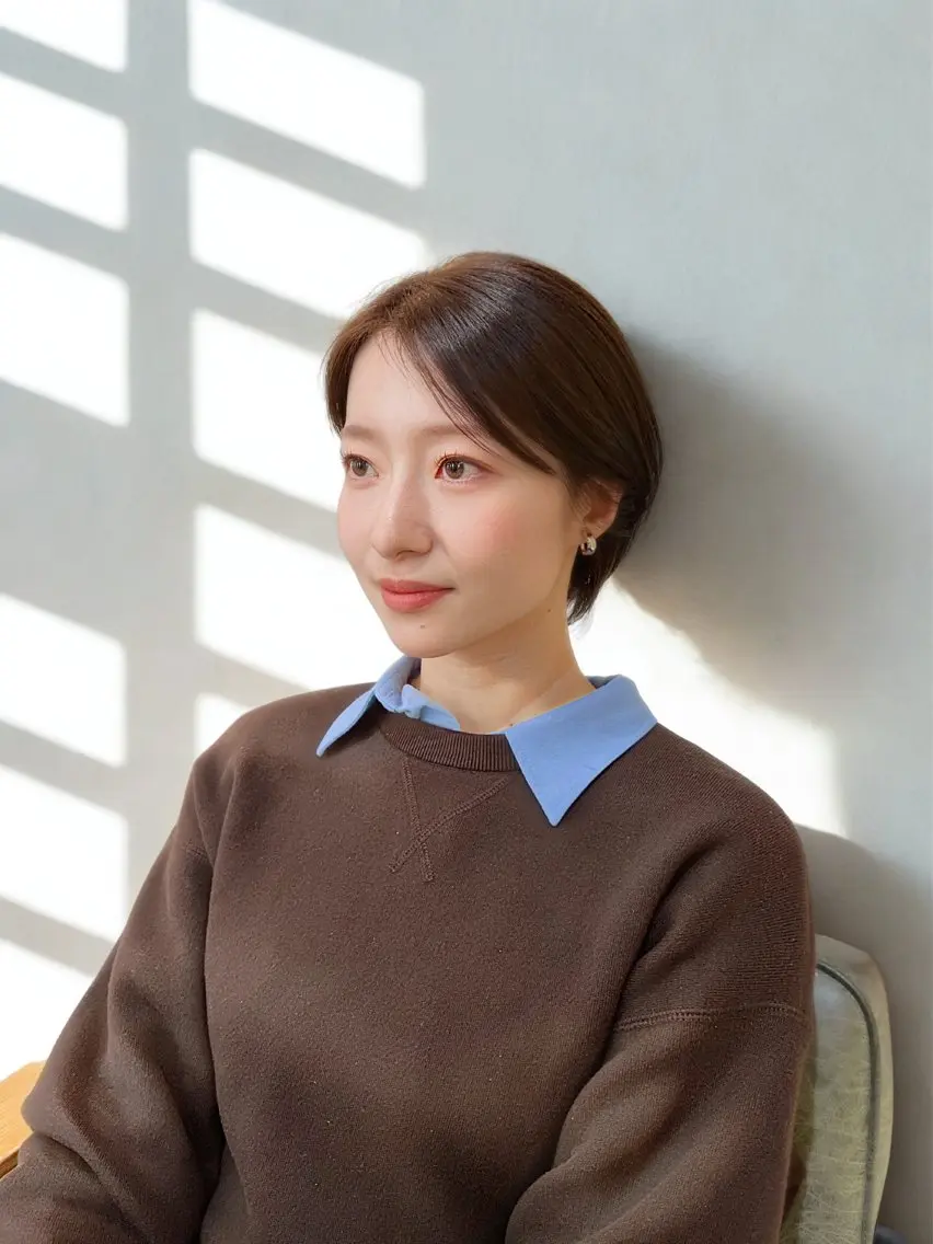 ショート カット ヘアカラー 矢野 佑汰のヘアスタイル