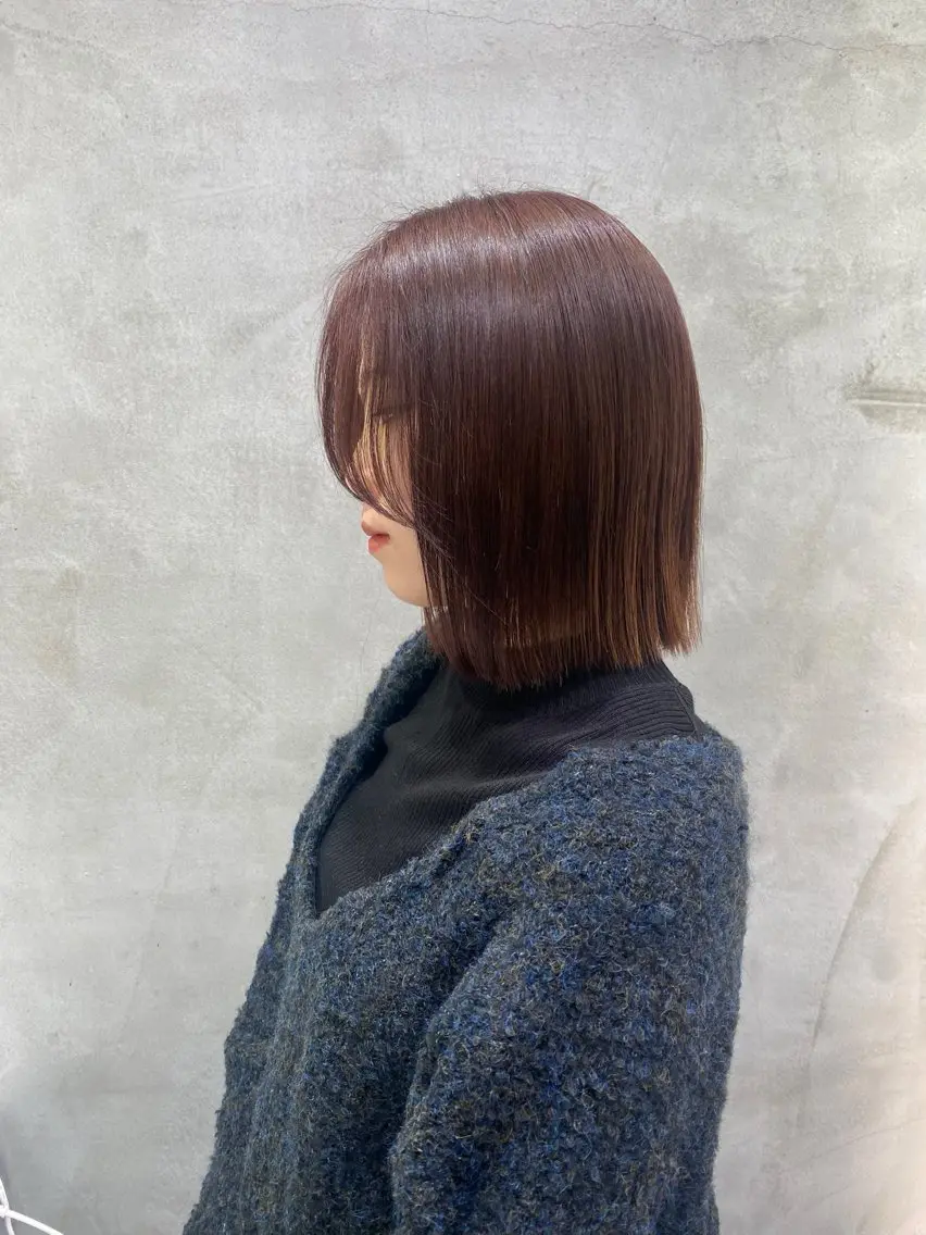 ショート カラー ブリーチ ブリーチなしカラー トリートメント SHICENEケイ レイヤーカット🦋のヘアスタイル